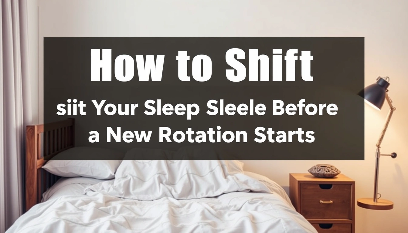 How to Shift Your Sleep Schedule Before a New Rotation Starts How to Shift Your Sleep Schedule Before a New Rotation Starts