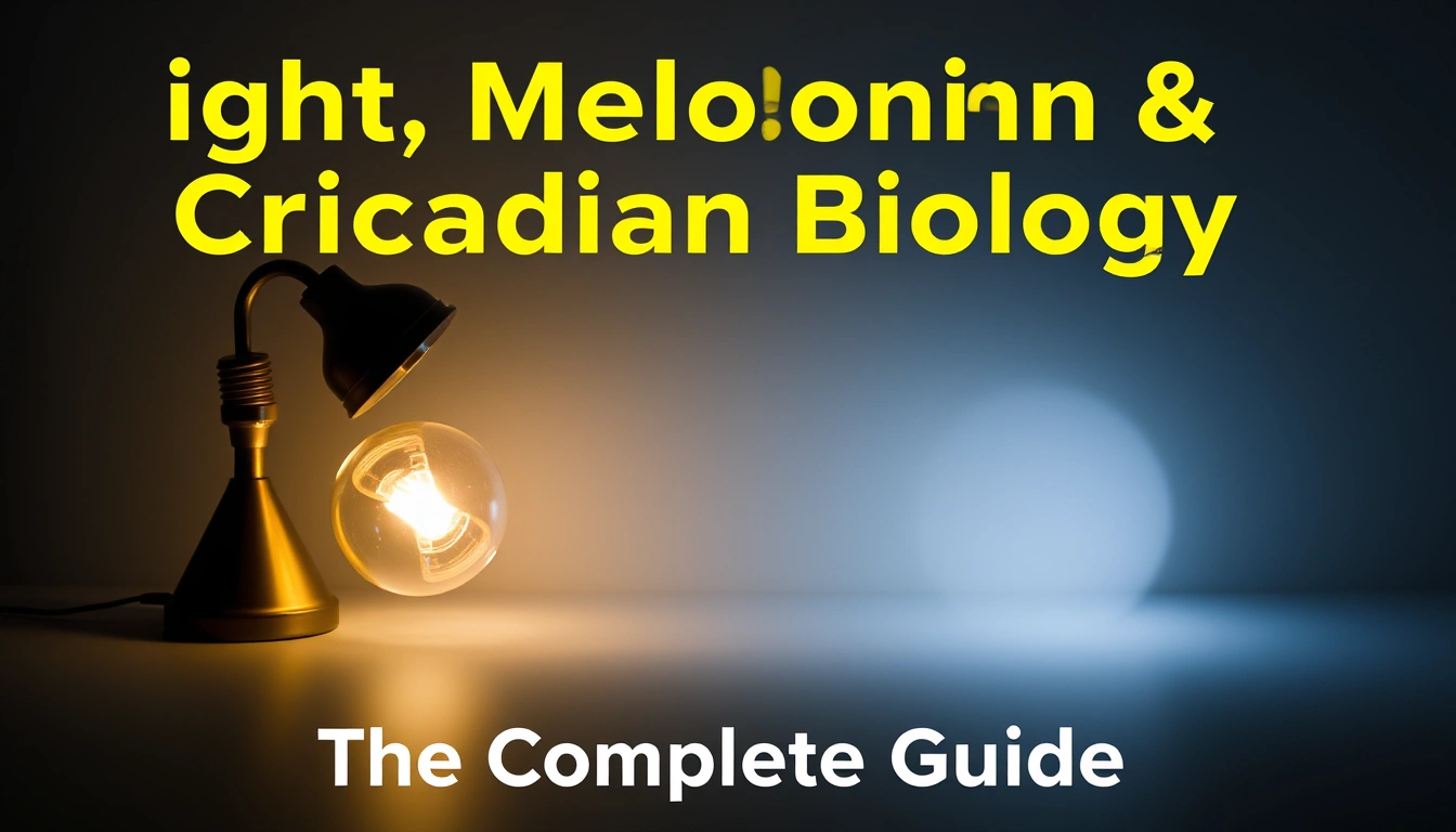 Light, Melatonin & Circadian Biology — The Complete Guide Light, Melatonin & Circadian Biology — The Complete Guide
