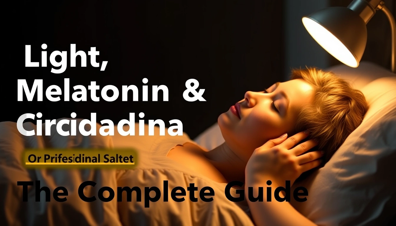 Light, Melatonin & Circadian Biology — The Complete Guide Light, Melatonin & Circadian Biology — The Complete Guide