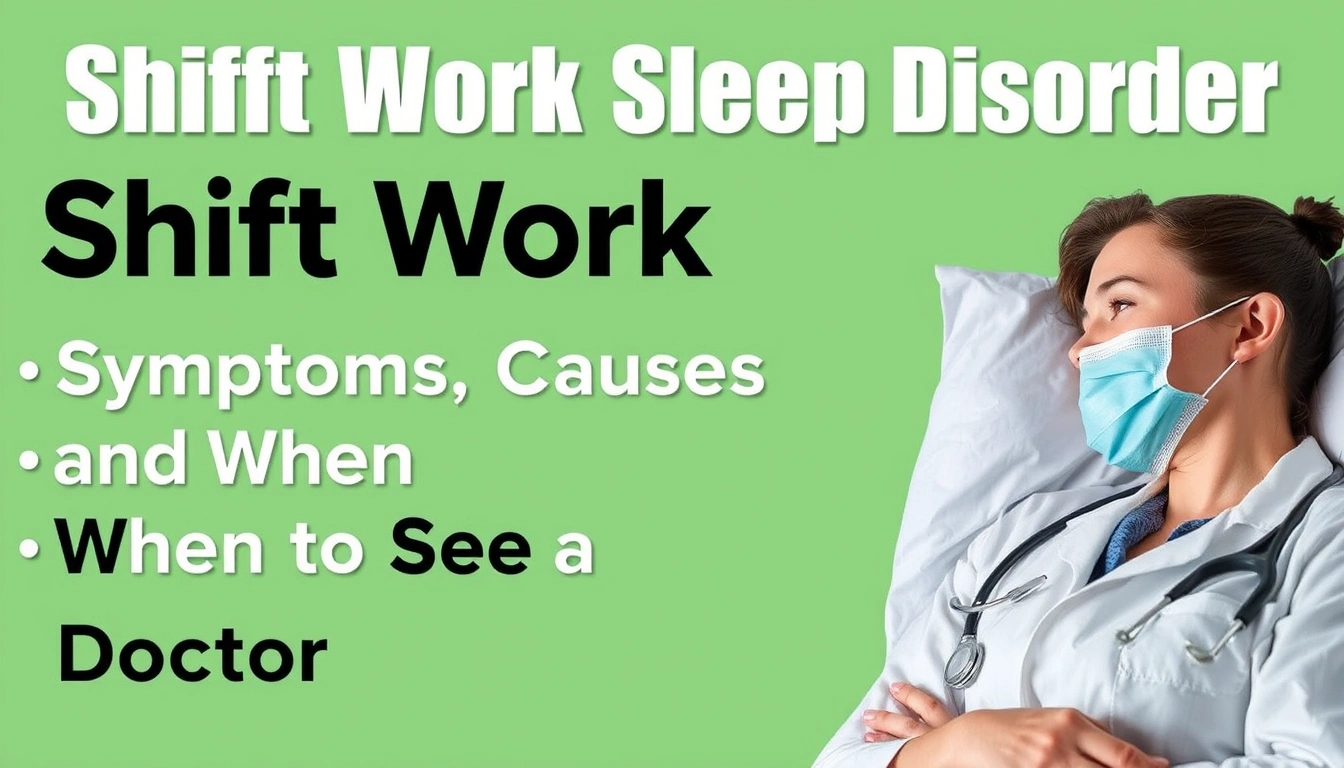 Shift Work Sleep Disorder: Symptoms, Causes, and When to See a Doctor