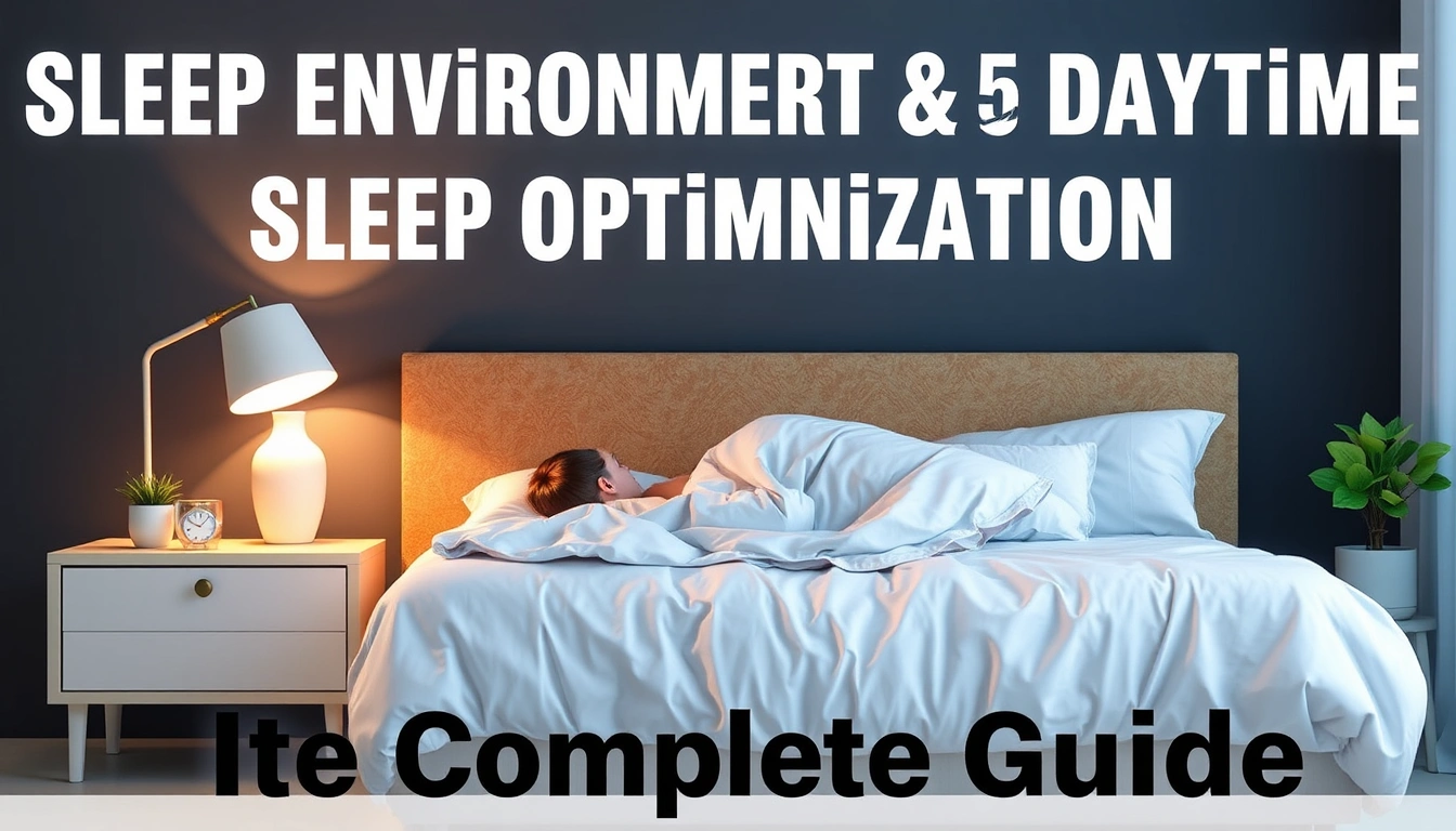 Sleep Environment & Daytime Sleep Optimization — The Complete Guide Sleep Environment & Daytime Sleep Optimization — The Complete Guide