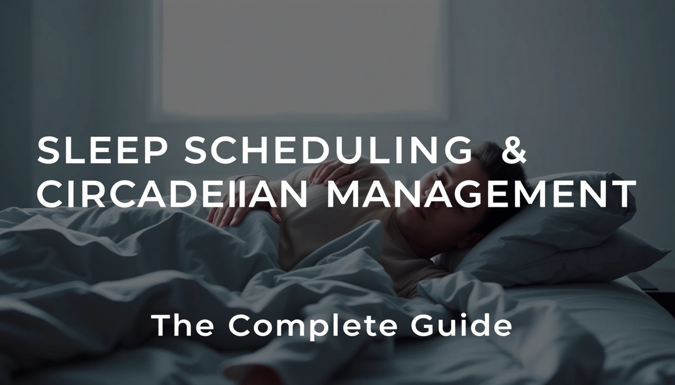 Sleep Scheduling & Circadian Management — The Complete Guide Sleep Scheduling & Circadian Management — The Complete Guide